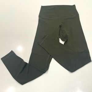 USED Lululemon Align High-Rise Pant 28” (Olive Green) - Size 6